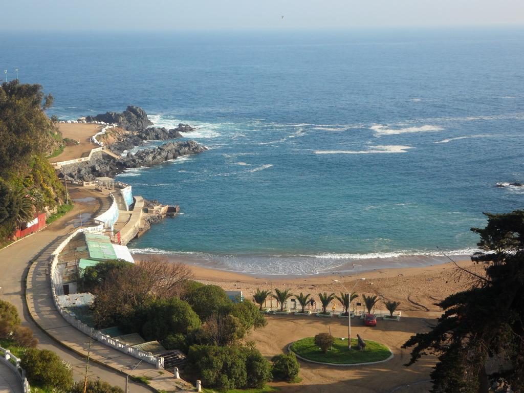 Vista Y Mar Lejlighed Valparaíso Værelse billede